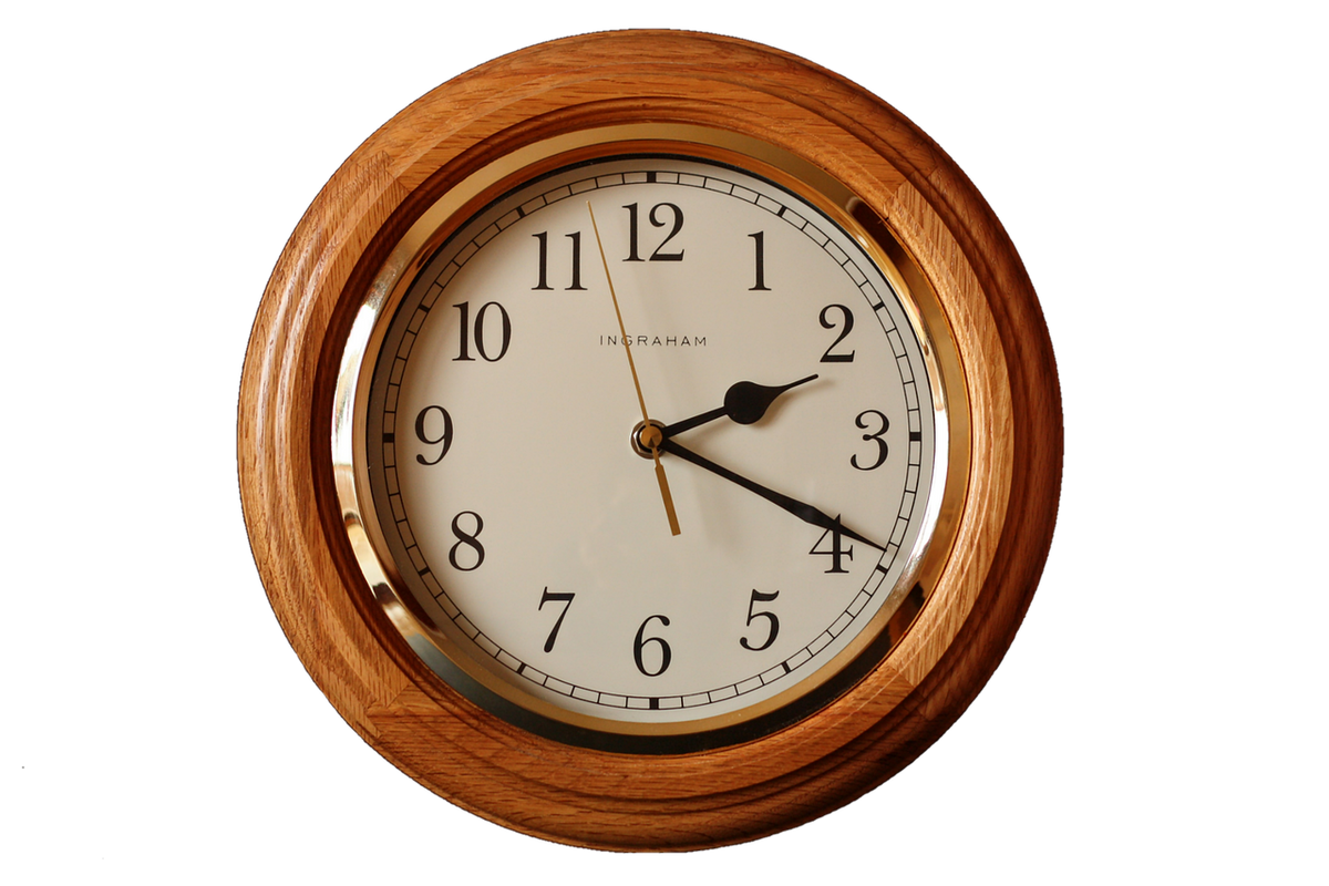 reloj pared parametrico madera corte laser
