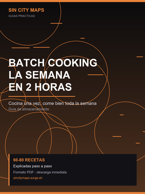 Batch Cooking: La Semana en 2 Horas (PDF)