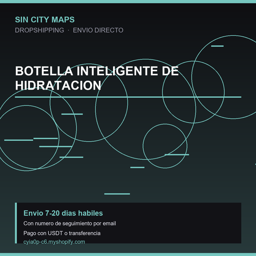 Botella Inteligente de Hidratacion