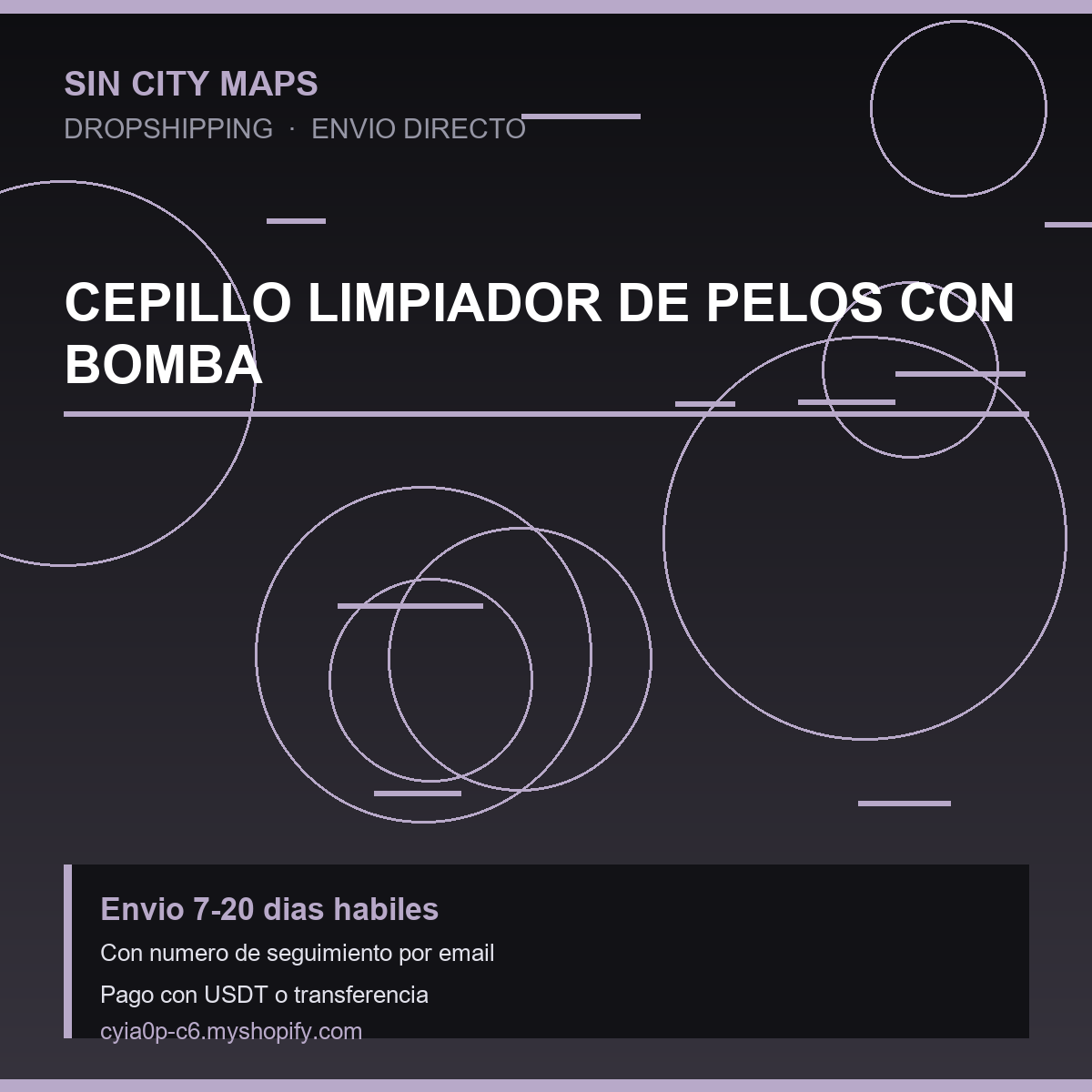 Cepillo Limpiador de Pelos con Bomba