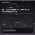 Set 3 Juguetes Interactivos para Mascotas