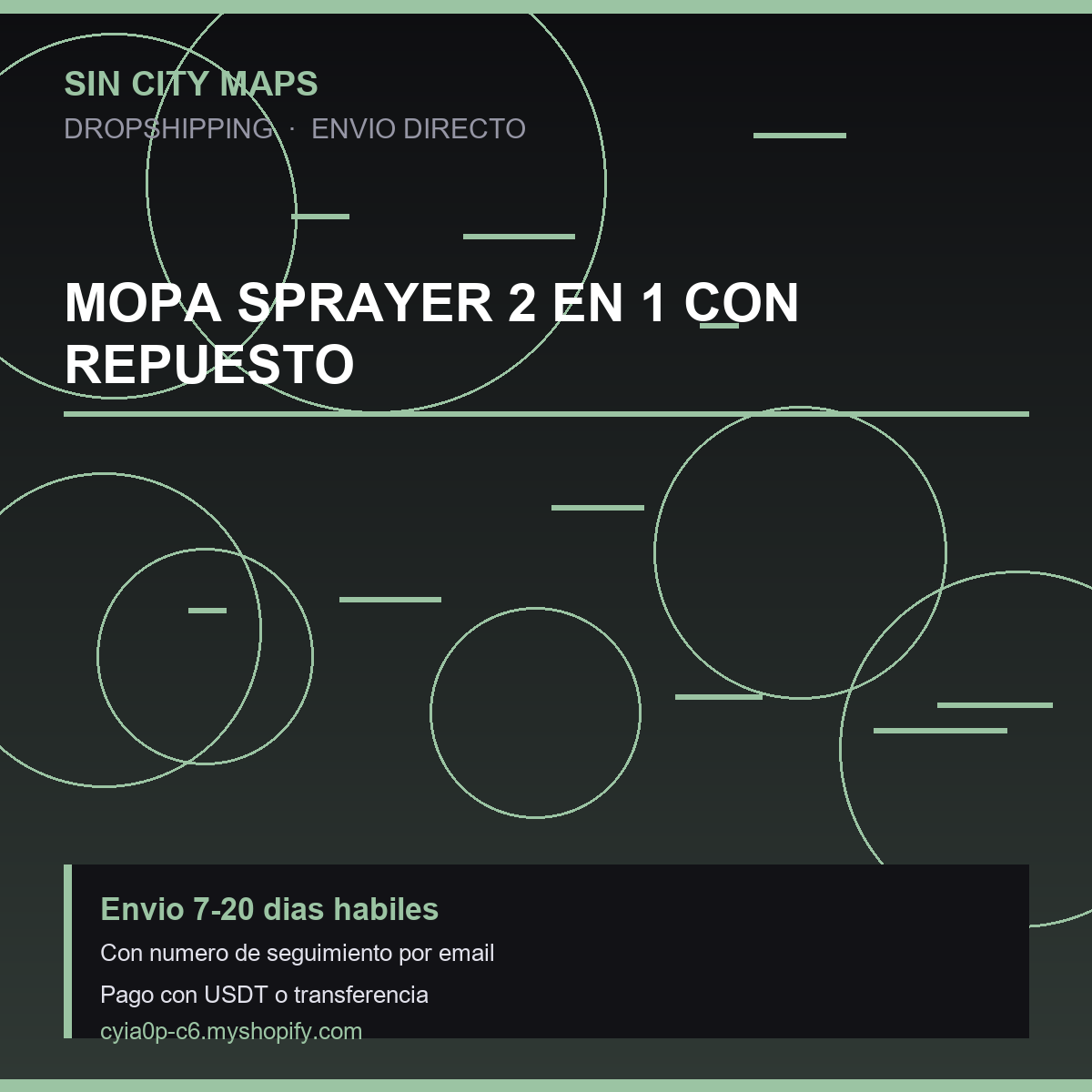 Mopa Sprayer 2 en 1 con Repuesto