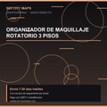 Organizador de Maquillaje Rotatorio 3 Pisos
