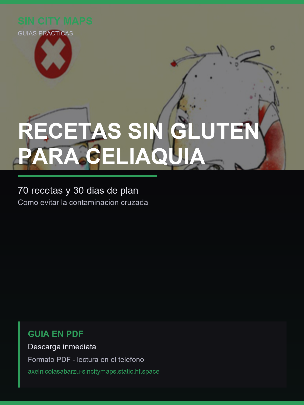 Pack Sin Gluten (3 guías)