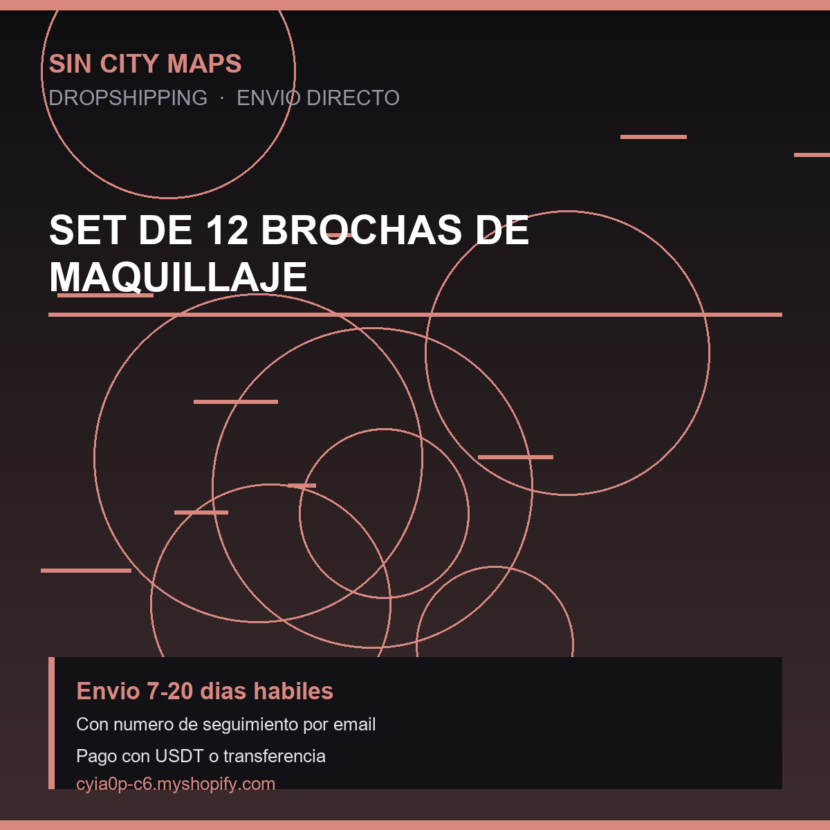 Set de 12 Brochas de Maquillaje