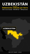 Poster EP02 Uzbekistan pais doblemente sin salida