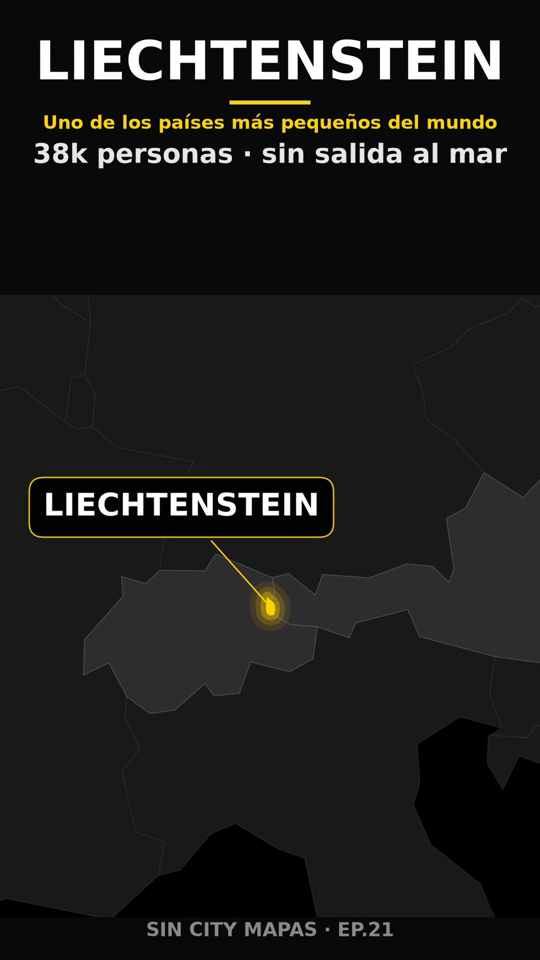 Poster EP21 Liechtenstein uno de los paises mas pe