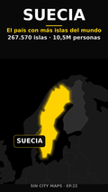 Poster EP22 Suecia el pais con mas islas del mundo