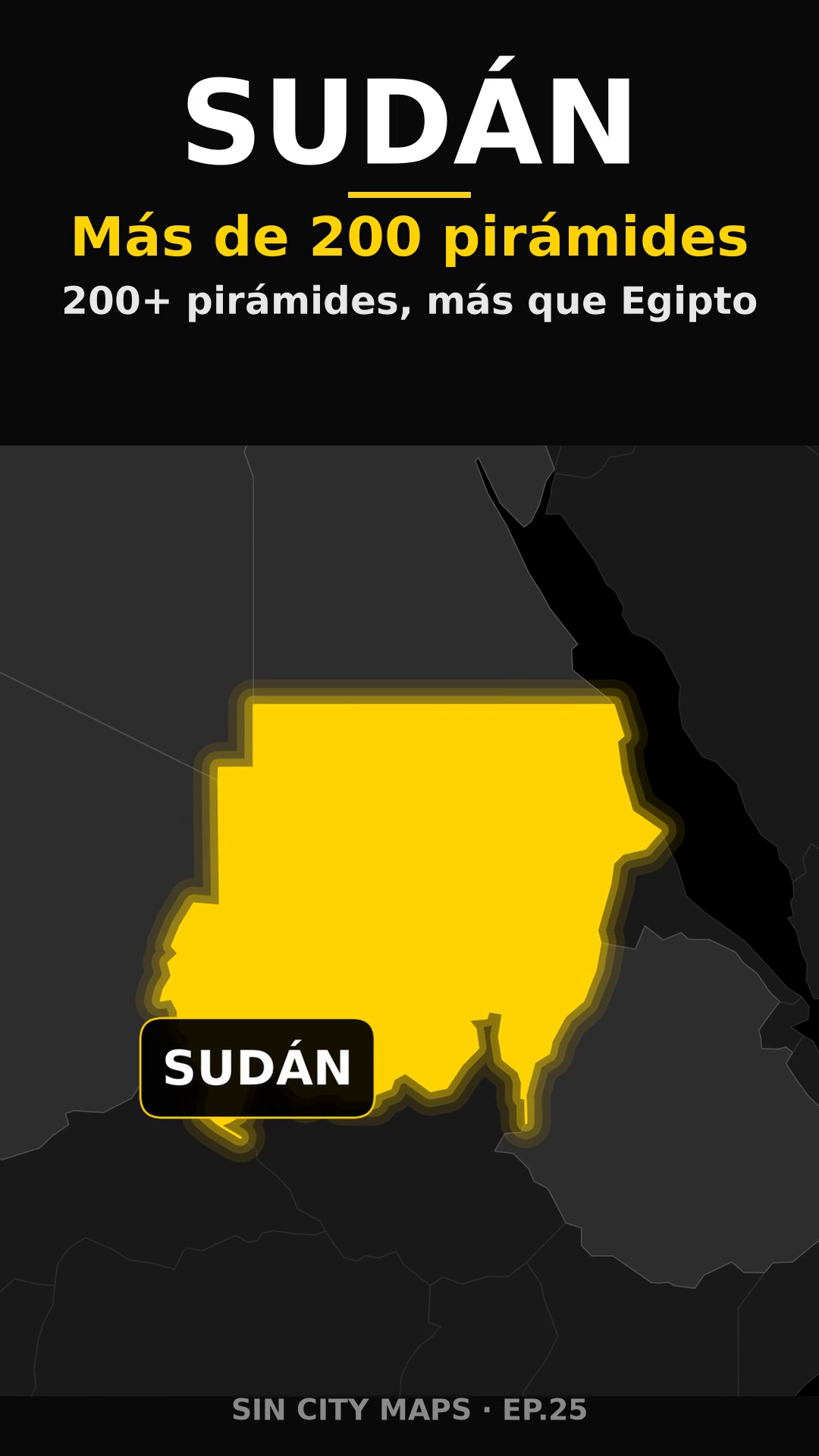 Poster EP25 Sudan el pais con mas piramides del mu