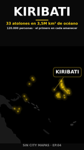 Poster EP04 Kiribati el unico pais en los 4 hemisf